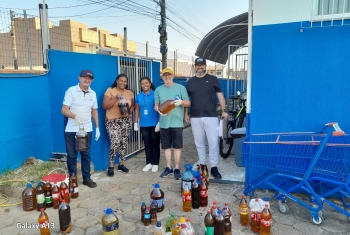 Gincana Óleo Solidário arrecada 5 mil litros de óleo usado em 2024