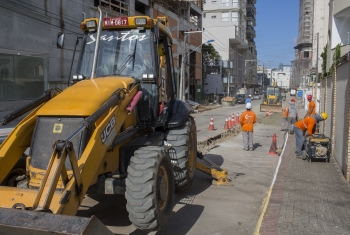 Conasa Águas de Itapema informa programação de obras com interdição total de vias