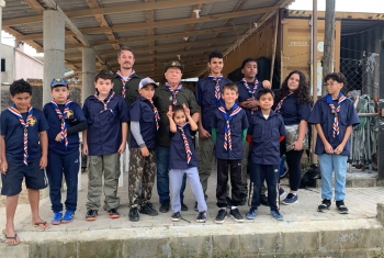 Conasa Águas de Itapema firma patrocínio ao Grupo Escoteiro Tapera dos Carijós