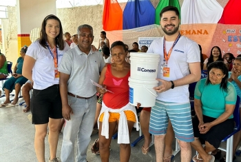 CONASA DELIVERS WATER FILTERS TO FAMILIES WITHOUT ACCESS TO TREATED WATER