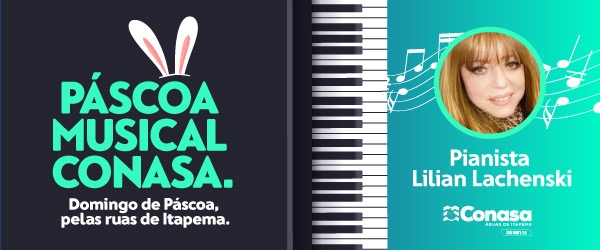 CONASA ÁGUAS DE ITAPEMA PROMOVE PÁSCOA MUSICAL NESSE DOMINGO