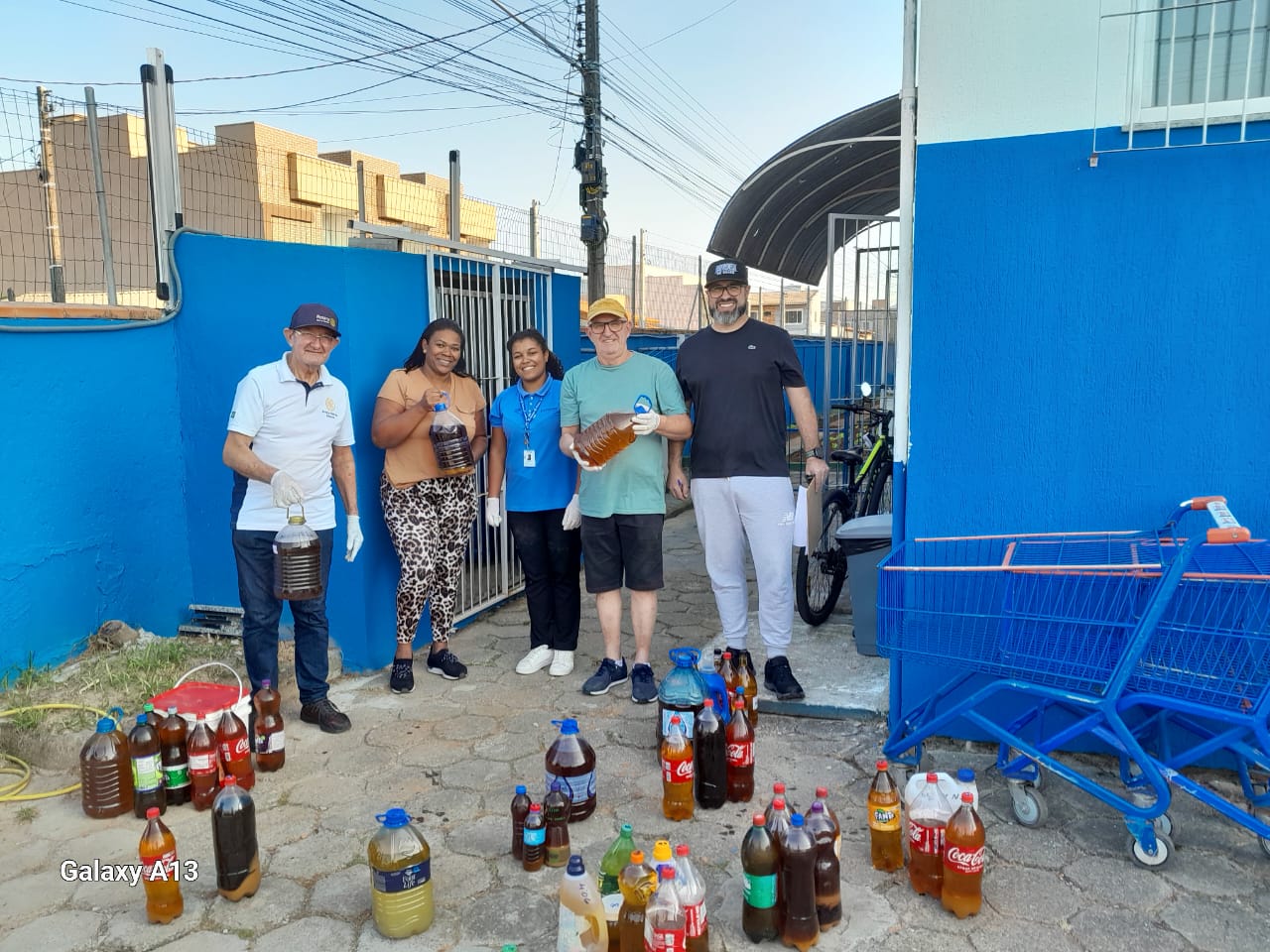 Gincana Óleo Solidário arrecada 5 mil litros de óleo usado em 2024