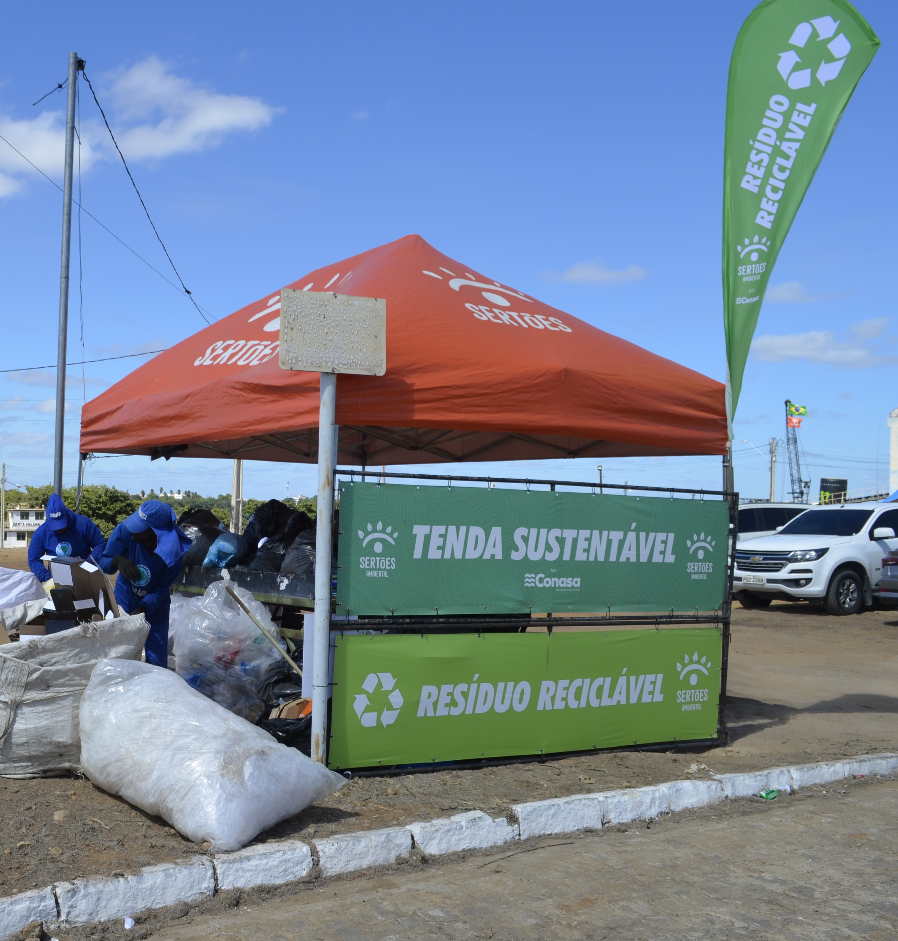 OVER 7,000 KILOGRAMS OF WASTE WERE RECYCLED DURING THE SERTÕES 2023 ENVIRONMENTAL ACTION