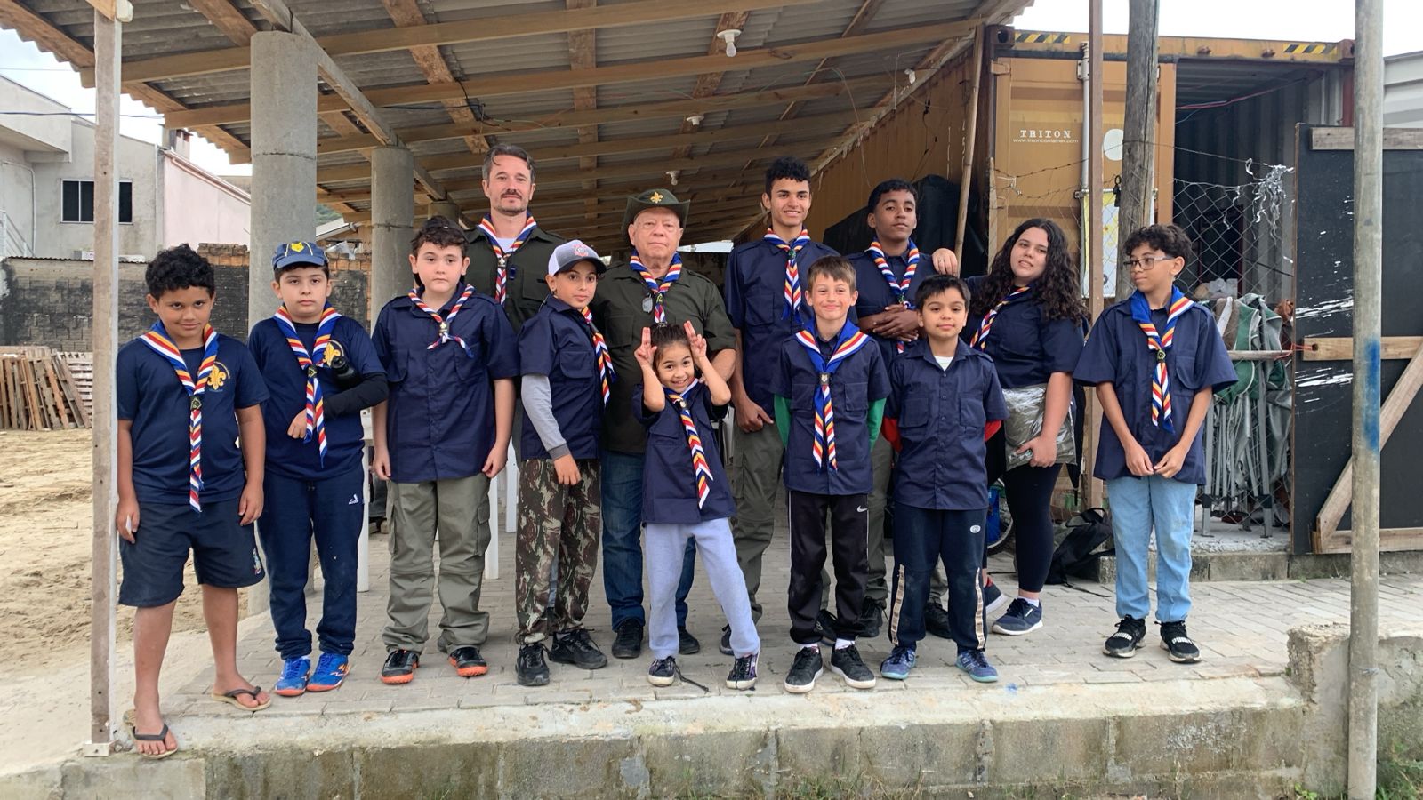 Conasa Águas de Itapema firma patrocínio ao Grupo Escoteiro Tapera dos Carijós